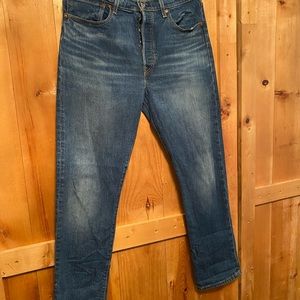 Levi’s 501 original denim jeans